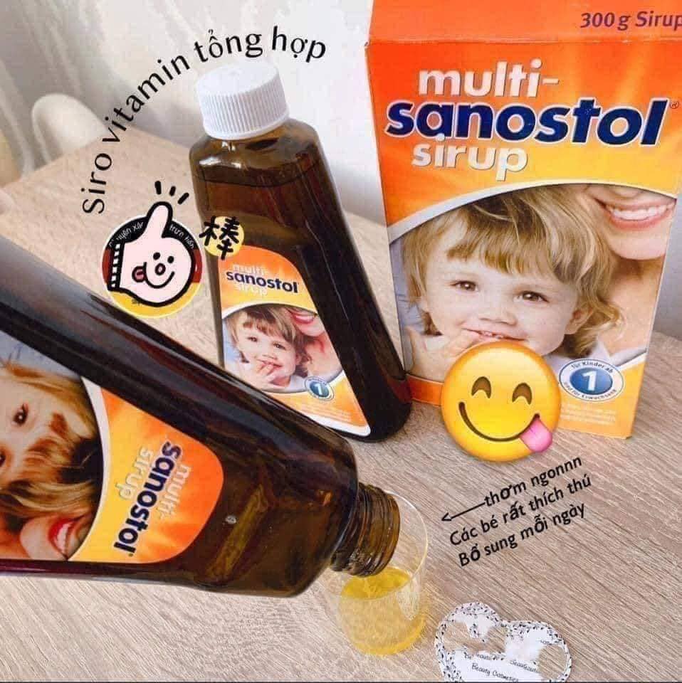 SANOSTOL PLUS EISEN SỐ 3 - bổ sung vitamin tổng hợp sắt (460ml)