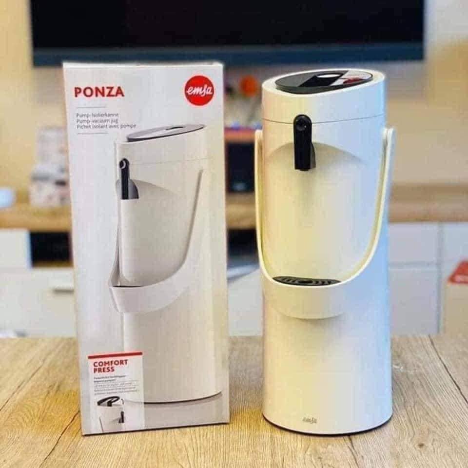 Phích giữ nhiệt Emsa Ponza 1,9 lít có vòi lấy nước