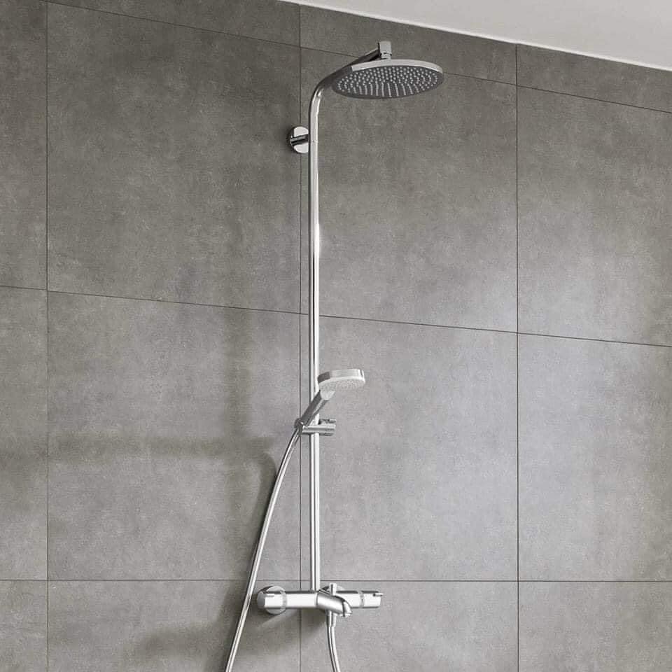 SEN CÂY HANSGROHE CROMETTA E 240 1JET SHOWERPIPE 3 in 1