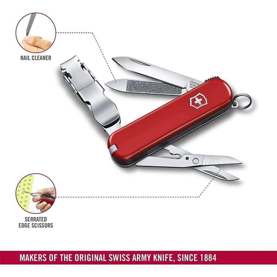 Dụng cụ đa năng 8 món (Có cắt móng tay) Victorinox Nail