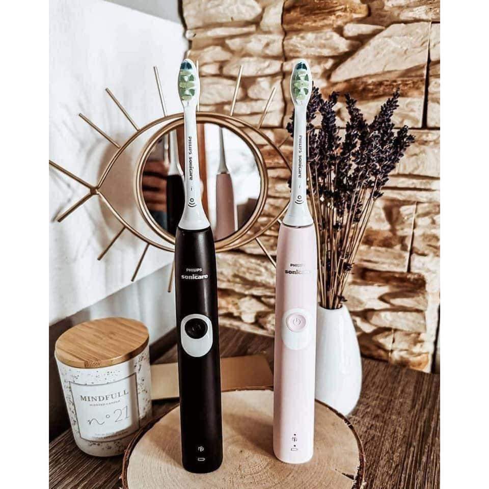 Set 2 Bàn Chải Điện Philips Sonicare HX6232/41 - Màu Đen   Hồng