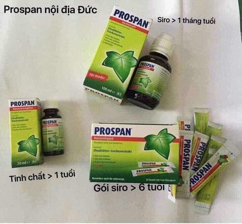 Prospan dạng chai 100ml