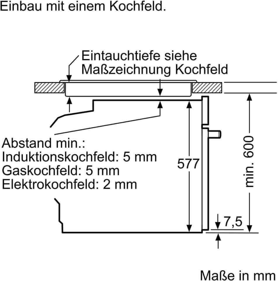 LÒ NƯỚNG BOSCH HBG675BB1 - SERI 8 - NHIỆT PHÂN DUNG TÍCH 71L