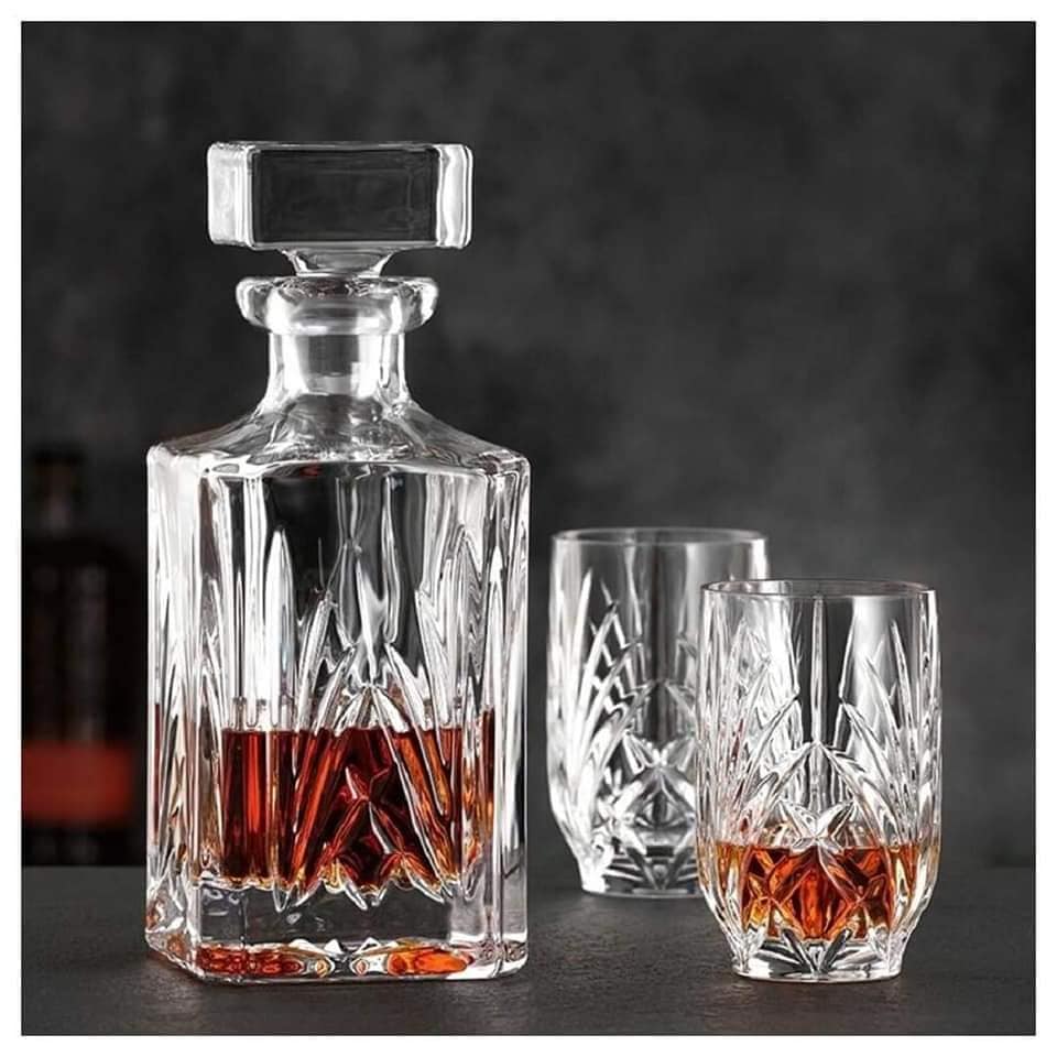 Bộ bình kèm cốc whisky palais nachtmann 102966 set 3