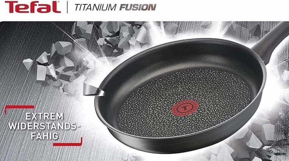 CHẢO RÁN TEFAL TITANIUM FUSION (SIZE 28CM)