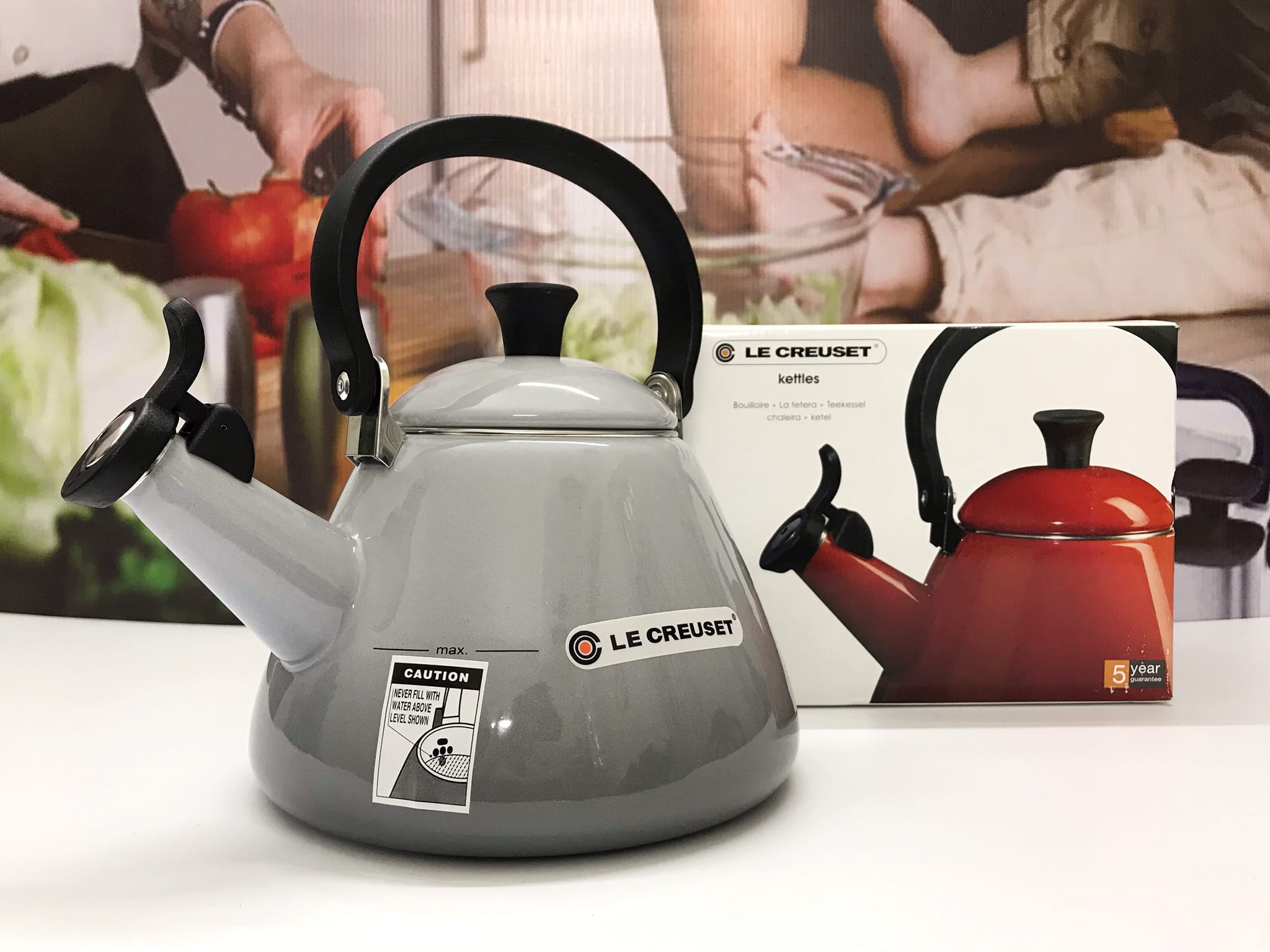 Ấm Đun Nước Le Creuset KONE 1,6 lit (còn ghi)