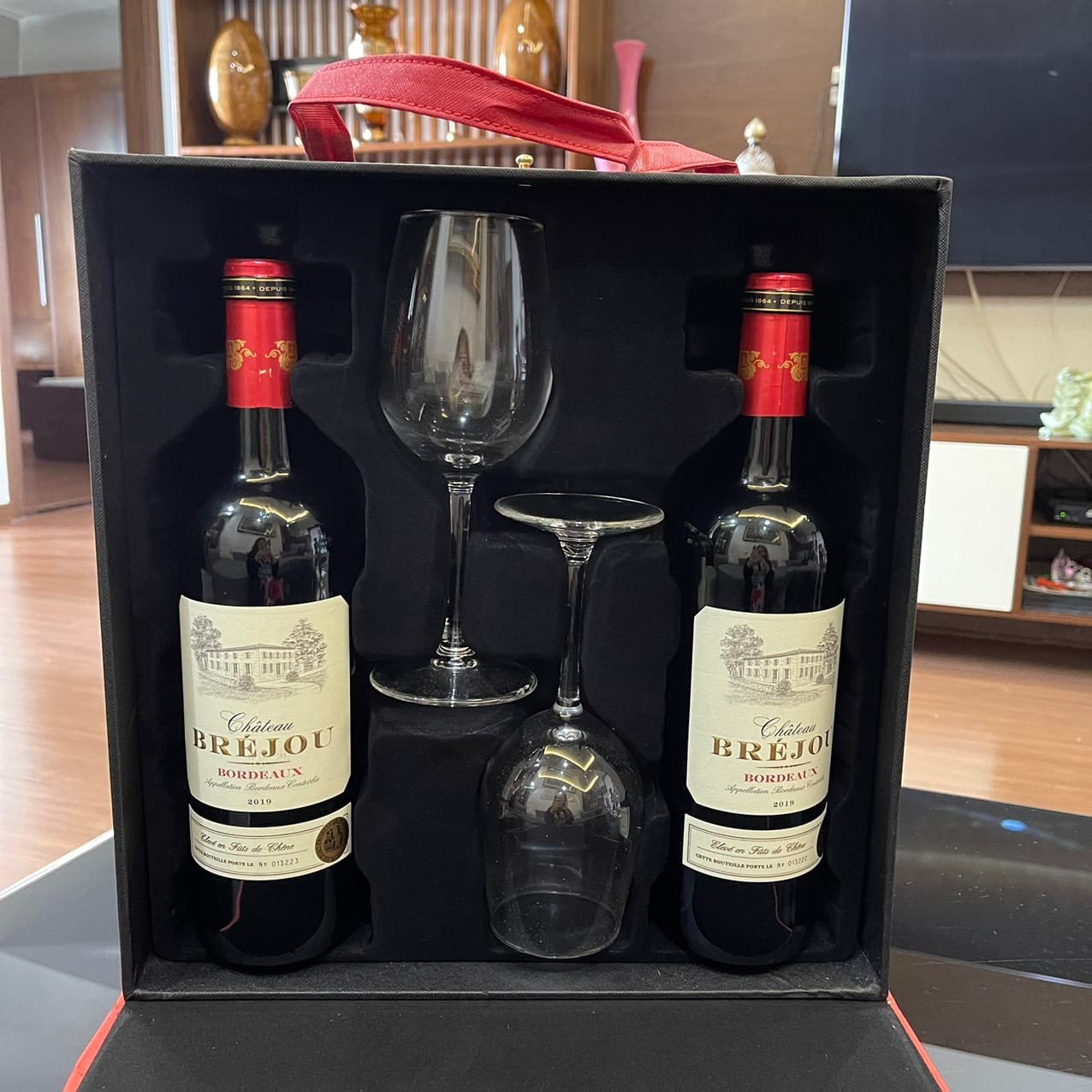 Rượu vang đỏ chát Château Bréjou Bordeaux 14,5%