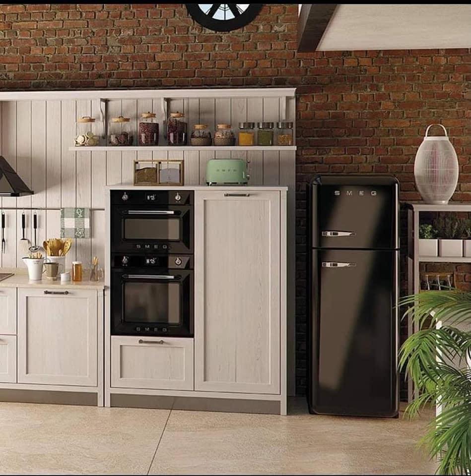 Tủ lạnh SMEG FAB30LBL5 màu đen