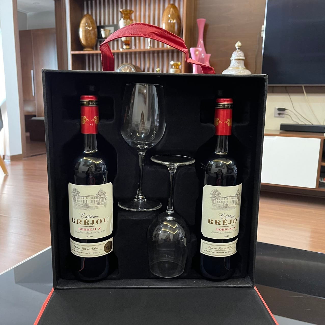 Rượu vang đỏ chát Château Bréjou Bordeaux 14,5%