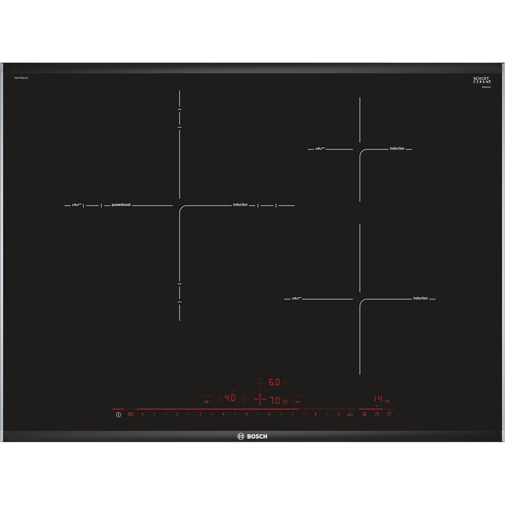 Bếp từ 3 vùng nấu Bosch Series 8 PID675DC1E