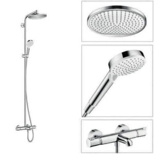 SEN CÂY HANSGROHE CROMETTA E 240 1JET SHOWERPIPE 3 in 1